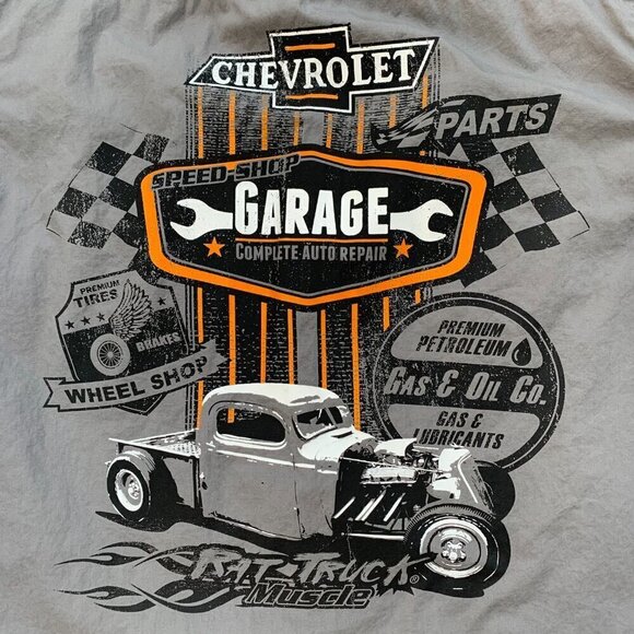 Choko Chevrolet Garage Logo Button Down Shirt - Picture 5 of 8